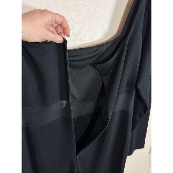 REMI x REVOLVE Jamie Midi Dress in Black Long sleeve Square Neck Midi Plus 2X - Picture 5 of 12